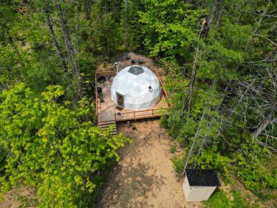 Eagle Eye Dome at Wildwood Nature Escape