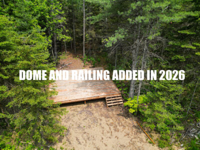 Beaver Lodge site at Wildwood Nature Escape