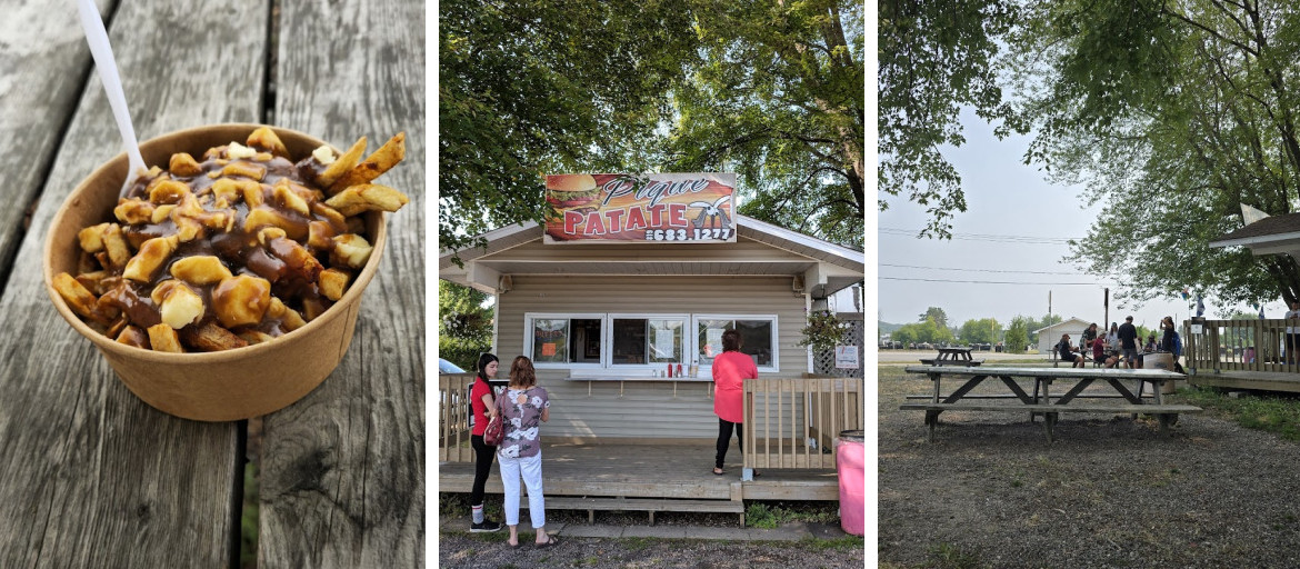 A true Pontiac classic, Pique Patate in Fort-Coulonge is a must-stop for anyone craving authentic Quebec-style casse-croûte food.